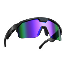 Smart Glasses - Zeblaze Q01 8 MP Camera, 1200P Video, AI Translation - Purple Smart Glasses - Zeblaze Q01 8 MP Camera, 1200P Video, AI Translation - Purple