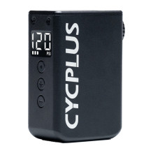 Elektrinė Dviračio Pompa - CYCPLUS AS2 PRO MAX 120 PSI Mini Inflator with LED Screen, 600 mAh Juoda