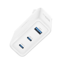 Įkroviklis XO CE35 100W 2xUSB-C / USB-A baltas Įkroviklis XO CE35 100W 2xUSB-C / USB-A baltas