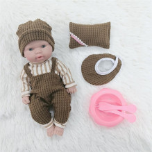 Doll - baby with accessories Pure baby 706629W, 25 cm Doll - baby with accessories Pure baby 706629W, 25 cm