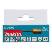 Deimantinė gręžimo karūna Makita D-79902 5 mm, M14 Deimantinė gręžimo karūna Makita D-79902 5 mm, M14