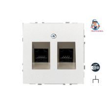 Kompiuterio lizdas LIREGUS MODERN, 2vt., šampano spalvos Kompiuterio lizdas LIREGUS MODERN, 2vt., šampano spalvos