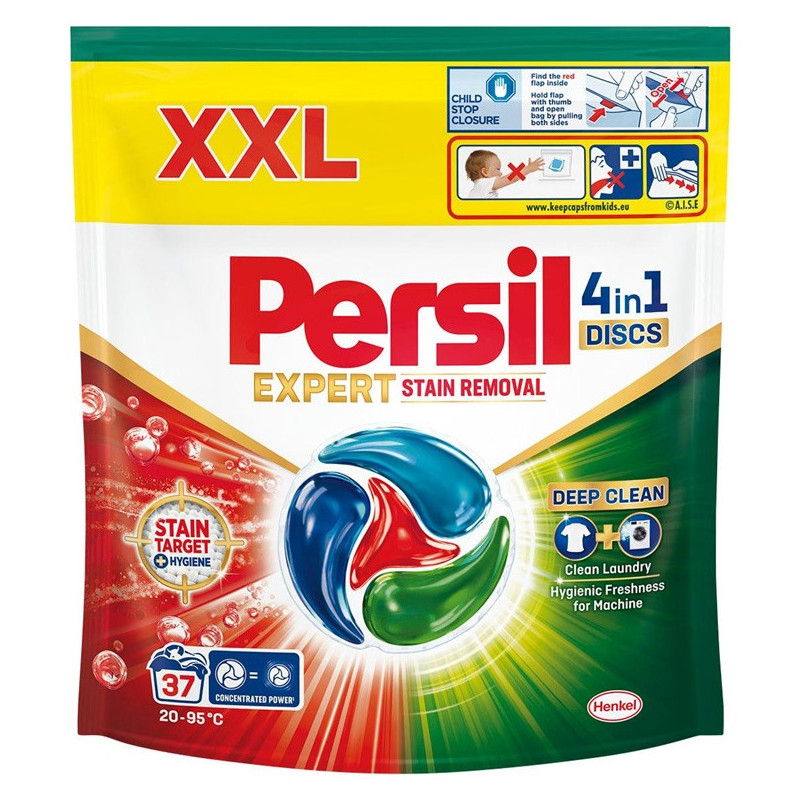 Washing capsules Persil STAIN REMOVAL, 37 pcs