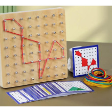 Educational toy Wood Geoboard CZS-411 Educational toy Wood Geoboard CZS-411