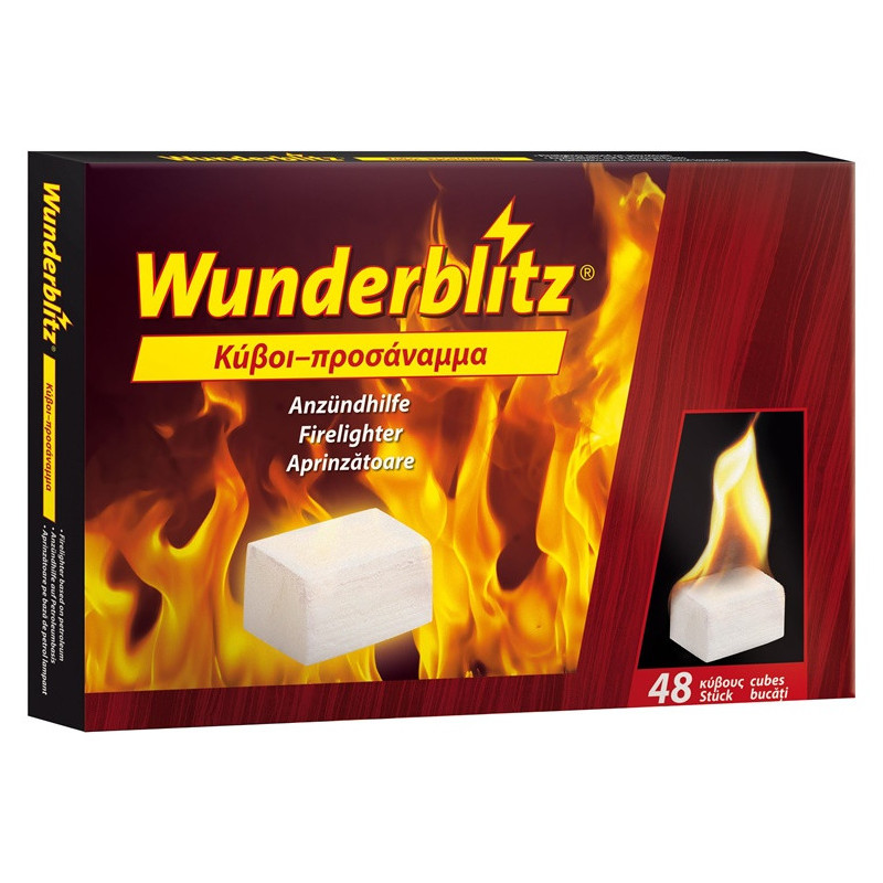 FIRELIGHTER 48 PIECES WHITE