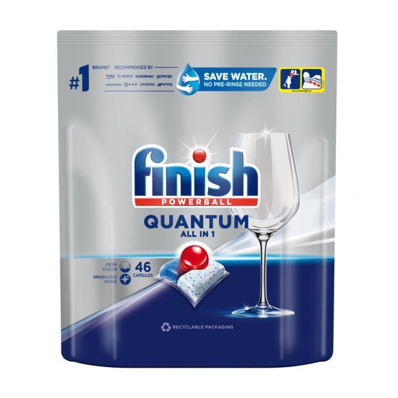 FINISH QUANTUM DISHWASHER TABS 46PCS