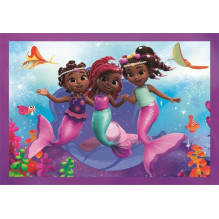 Puzzle Clementoni Disney Ariel 4in1 21533, 62 pcs Puzzle Clementoni Disney Ariel 4in1 21533, 62 pcs