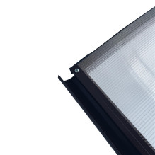 Polikarbonato stogelis 6mm., 150x70x20 cm Polikarbonato stogelis 6mm., 150x70x20 cm