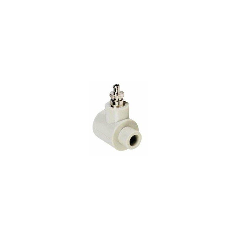 SOCKET WITH DRAIN VALVE 20X20 06.2020