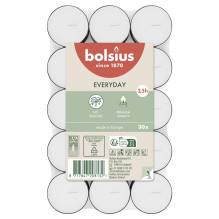 Candles Bolsius, 3.5 h, 30 pcs