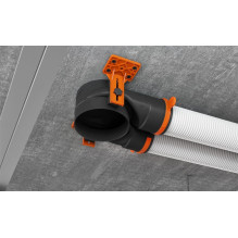 Anti-static diffuser box Ergovent SLIM BOX DN125-2X75 Anti-static diffuser box Ergovent SLIM BOX DN125-2X75