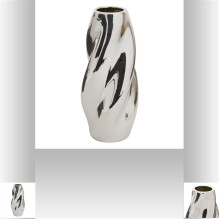 Vase Atmosphera Twisted 210138, 28 cm, silver
