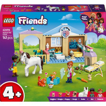 Konstruktorius LEGO® Friends Veterinarijos 42696, 141 vnt.