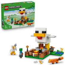 Constructor LEGO® Minecraft Chicken Farm 21585, 233 pcs