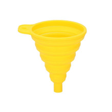 FUNNEL FOLDABLE SILICON YELLOW