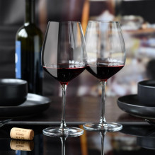 Wine glass set Divine, glass, 0.680 l, 6 pcs Wine glass set Divine, glass, 0.680 l, 6 pcs