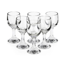 Shot glass set Krosno, glass, 0.03 l, 6 pcs Shot glass set Krosno, glass, 0.03 l, 6 pcs