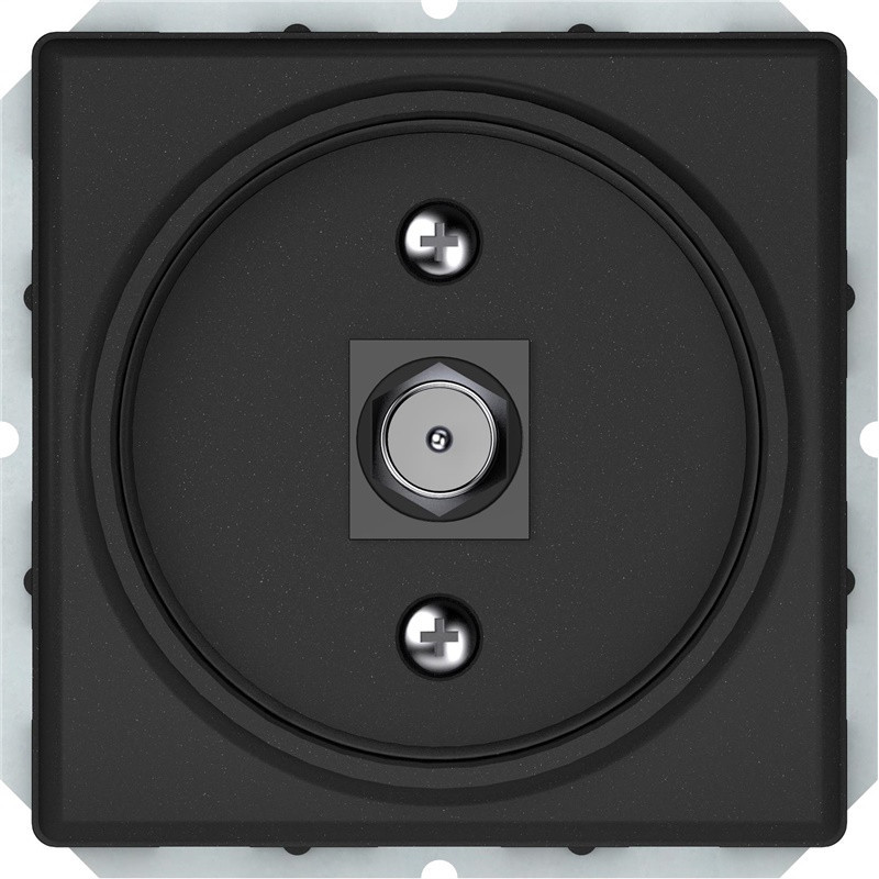 Antenna socket VILMA ST150, matt black