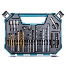 Antgalių ir grąžtų rinkinys Makita 38 vnt E-22573 Antgalių ir grąžtų rinkinys Makita 38 vnt E-22573