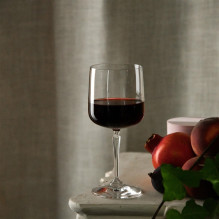 Wine glass set Roma, glass, 0.390 l, 4 pcs Wine glass set Roma, glass, 0.390 l, 4 pcs