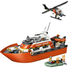 LEGO® City rescue boat building set 60504, 742 pcs