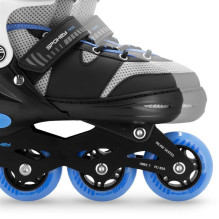 Riedučiai Spokey Trixie 944632, mėlyni / juodi, 39-42 Riedučiai Spokey Trixie 944632, mėlyni / juodi, 39-42