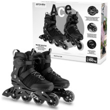 Riedučiai Spokey Ace 944691, juodi, 38