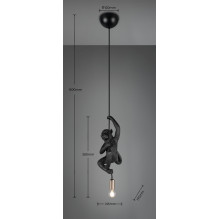 Luminaire hanging Trio R36551002, E14