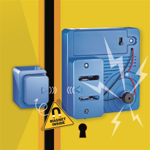 Magnetic toy 4M KidzLabs Magnetic Intruder Alarm Magnetic toy 4M KidzLabs Magnetic Intruder Alarm