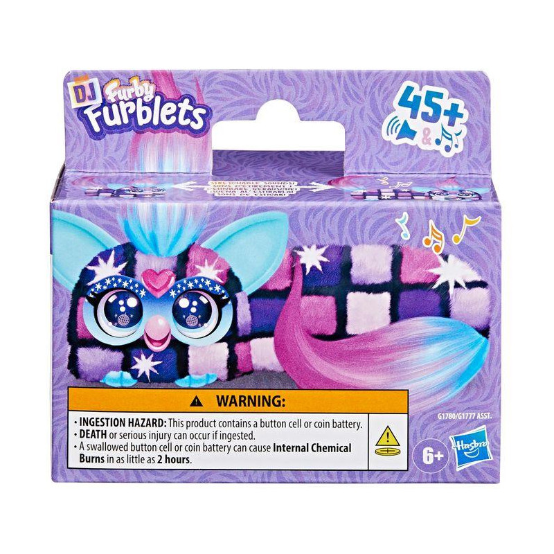 Interactive toy Hasbro Furby DJ Furblets G1777