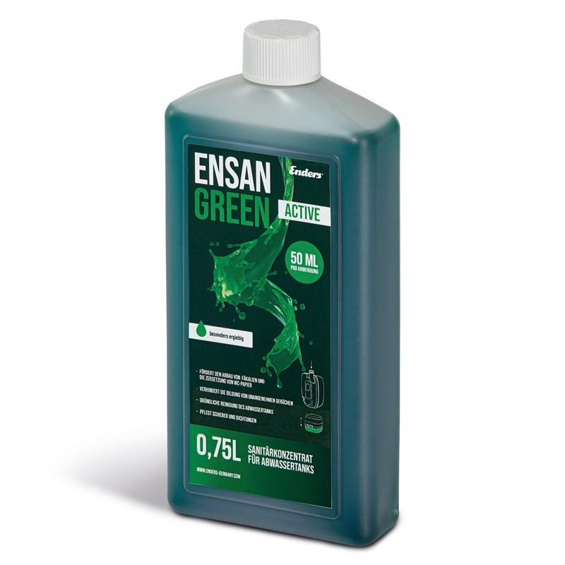 Fluid for bio-toilets Enders Ensan Green Active, 0.75 l