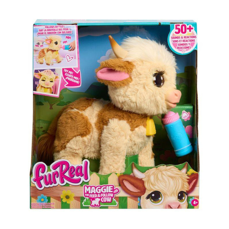 Interactive toy Maggie the Feed and Follow Cow 28158