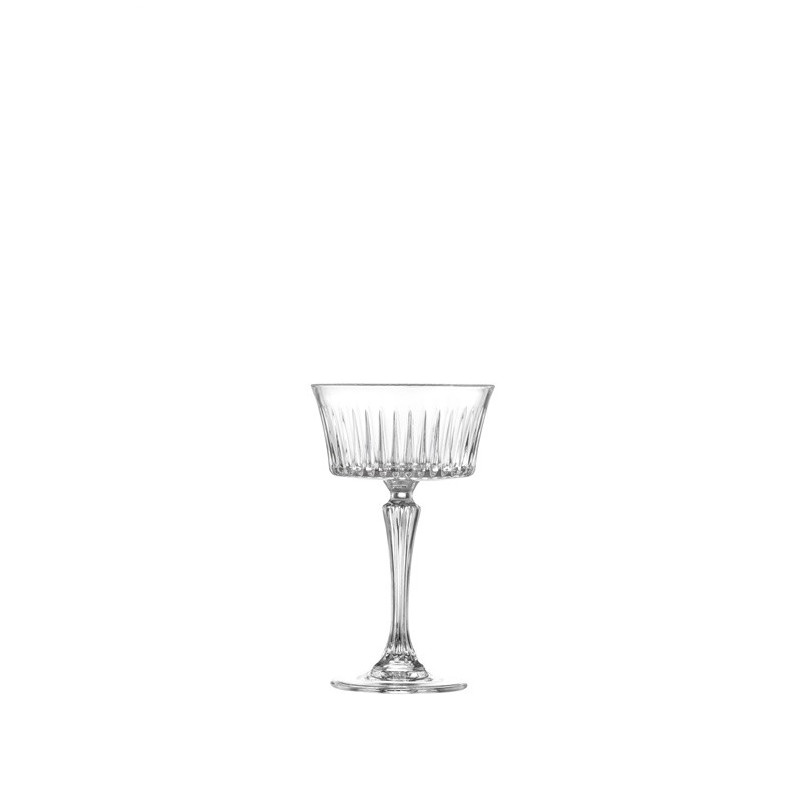 Champagne glass set RCR, crystal, 0.260 l, 6 pcs