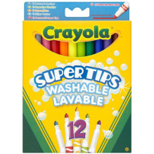 Felt-tip pens Crayola, one-sided, 12 pcs