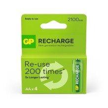 ACCU GP AA 2100MAH 4PCS