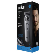 Beard trimmer Braun BT3560, grey