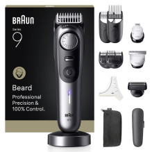 Beard trimmer Braun Series 9 BT9560, li-ion, black