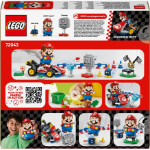 Constructor LEGO® Super Mario Standard Kart 72043 Constructor LEGO® Super Mario Standard Kart 72043