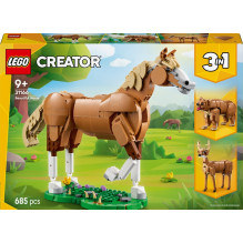 Konstruktorius LEGO® Creator 3in1 Beautiful Horse 31166 Konstruktorius LEGO® Creator 3in1 Beautiful Horse 31166