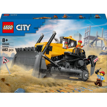 Konstruktorius LEGO® City Yellow Bulldozer 60466, 682 vnt. Konstruktorius LEGO® City Yellow Bulldozer 60466, 682 vnt.