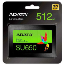 Solid State Drive (SSD) Adata Ultimate SU650, 2.5", 512 GB Solid State Drive (SSD) Adata Ultimate SU650, 2.5", 512 GB