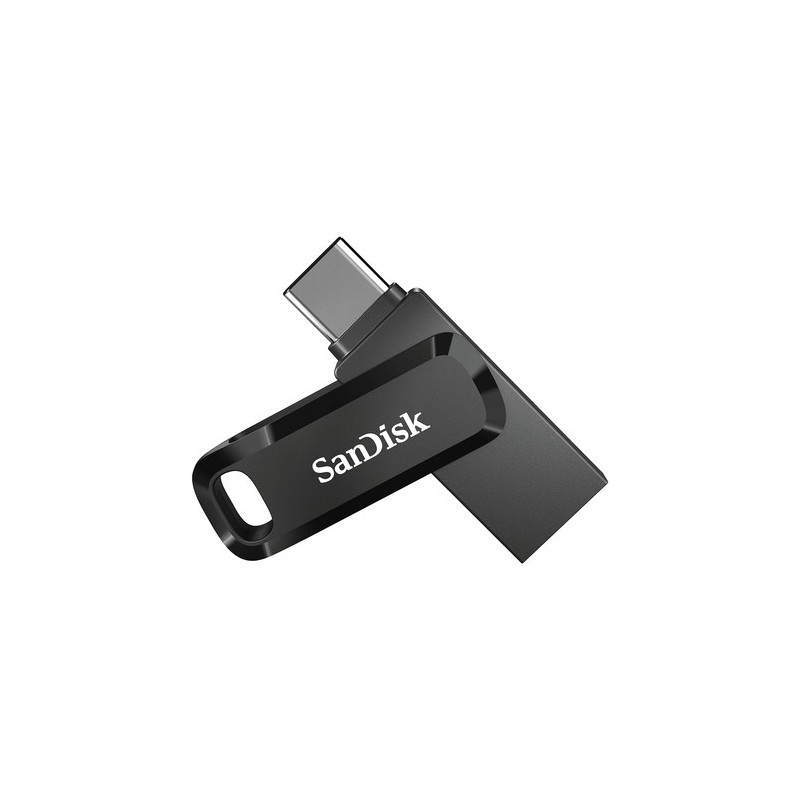 Sandisk Ultra Dual Drive Go USB flash drive 64 GB USB Type-A / USB Type-C 3.2 Gen 1 (3.1 Gen 1) Black