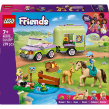 LEGO® Friends Horse Trailer 42695 building set, 279 pcs.
