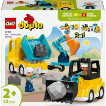 Konstruktorius LEGO® DUPLO® "3in1" transporto 10475,22vnt. Konstruktorius LEGO® DUPLO® "3in1" transporto 10475,22vnt.