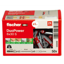Pin Fischer DuoPower, 30 mm x 6 mm, 50