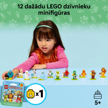 Konstruktorius LEGO® Minifigures Animal Series 71051 7 vnt. Konstruktorius LEGO® Minifigures Animal Series 71051 7 vnt.