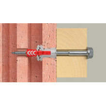 Kaištis Fischer DuoPower, 50 mm x 10 mm, 25 vnt. Kaištis Fischer DuoPower, 50 mm x 10 mm, 25 vnt.