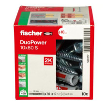Pin Fischer DuoPower, 80 mm x 10 mm, 10 Pin Fischer DuoPower, 80 mm x 10 mm, 10