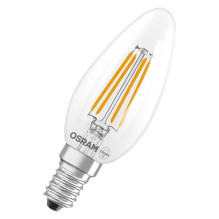 LEMP LED OSRAM FIL B35 3.4W E14 2700K 470LM