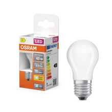 Osram LED Bulb, P45, E27, 3.4W, 470lm, 2700K Osram LED Bulb, P45, E27, 3.4W, 470lm, 2700K